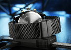 Men's Multifunction Analog Quartz Watches Waterproof Wrist Watch With Stainless Steel Mesh Band Excellent Design Perfect Gift - SJB-DIAMOND ELITES