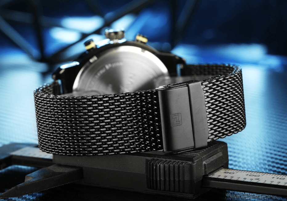 Men's Multifunction Analog Quartz Watches Waterproof Wrist Watch With Stainless Steel Mesh Band Excellent Design Perfect Gift - SJB-DIAMOND ELITES