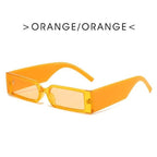 90’s Fashion Narrow Rectangular Vintage Style Sunglasses For Women & Men New Retro Style Sun Glasses For Women New Eyeglasses In Different Shades Eyewear Stevvex