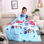 Winter Lazy Quilt with Sleeves Pi-Mart