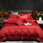 Four-piece long-staple cotton cotton duvet cover sheet Pi-Mart
