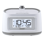 SHARP Projection Dual Alarm Clock with 8 Soothing Sleep Sounds, Easy to Read Display EasyOptionXY LLC