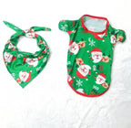 Pajamas For Family Matching Family PJs Sets Santa Claus Printed Top Sleepwear Pi-Mart