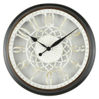Trademark Home Collection Hidden Compartment Wall Clock ¨C 10" Battery Operated Working Analog Wall Clock with Secret Interior Storage for Jewelry, Cash, Valuables, and More EasyOptionXY LLC
