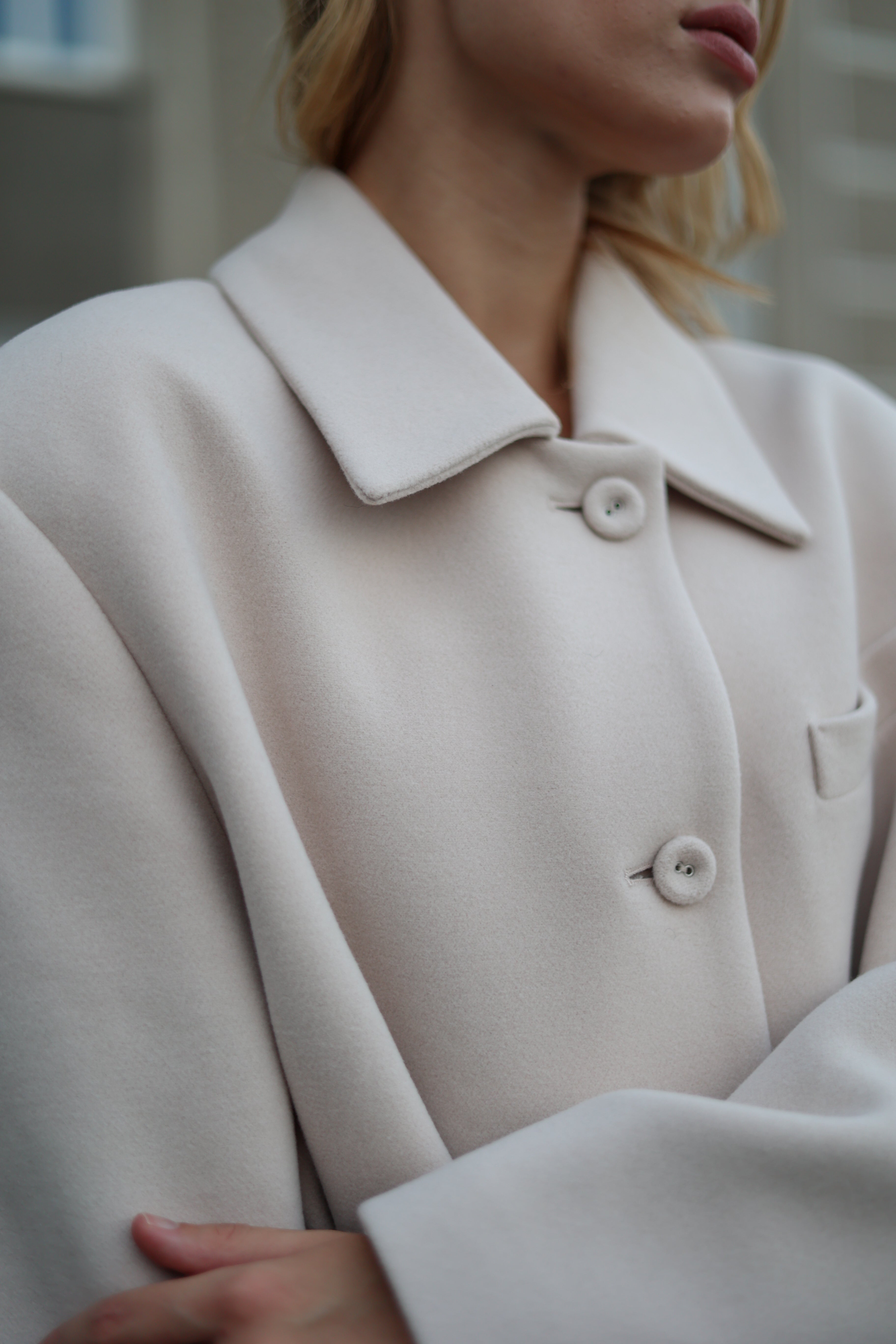 Classic Wool Blend Coat - SJB-DIAMOND ELITES