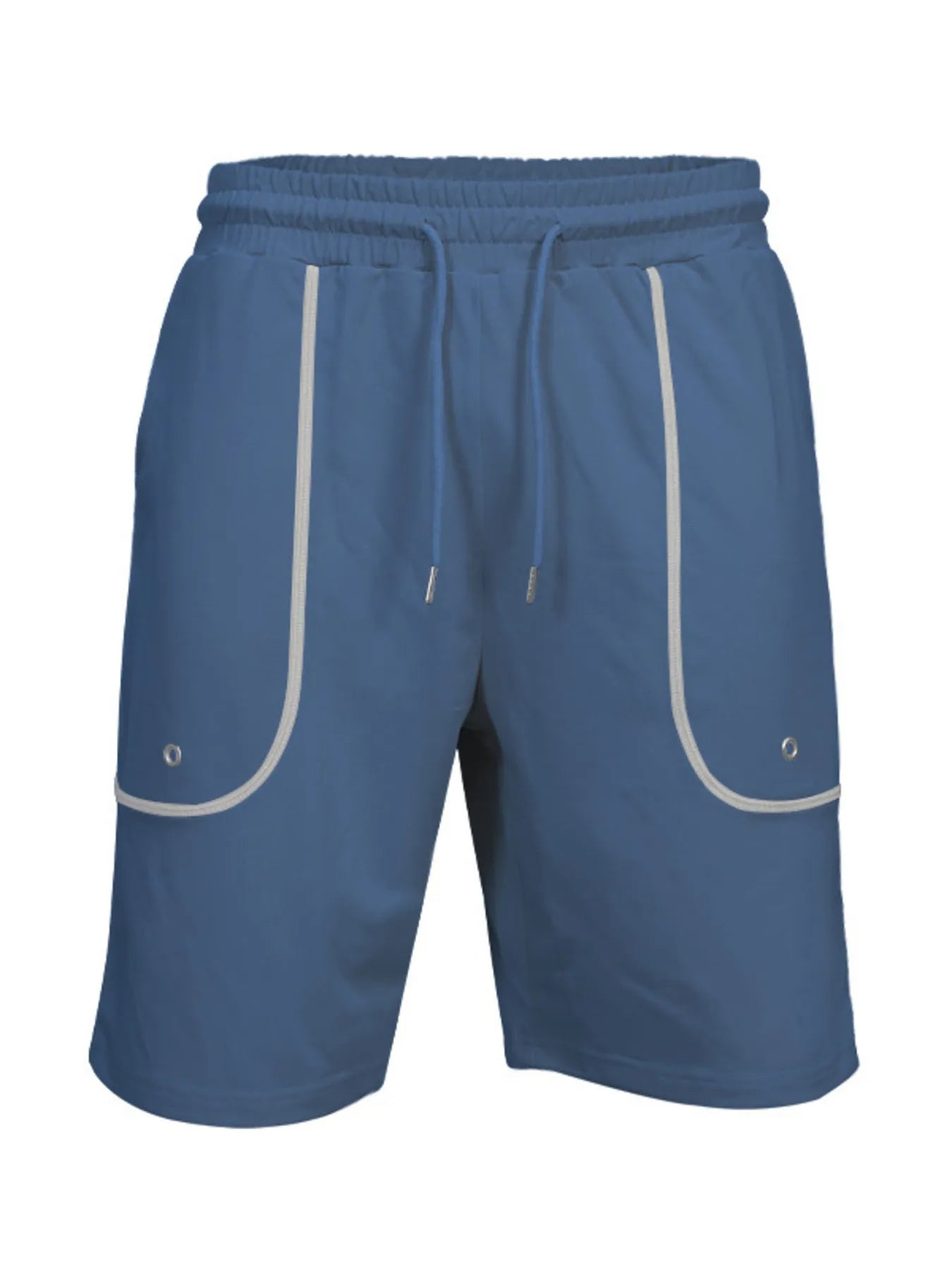 Comfy Men's 2-Piece Pocket Tee & Shorts Set THRIXINE