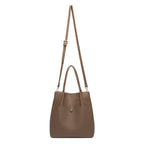 College style tote bag, large capacity tote bag, simple versatile top handle purse, tote shoulder hobo bag