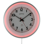 Sterling & Noble 11" Round Indoor Multi-Colored LED Wall Clock with Remote Control EasyOptionXY LLC