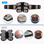 Abdominal muscle training with EMS fitness equipment Pi-Mart