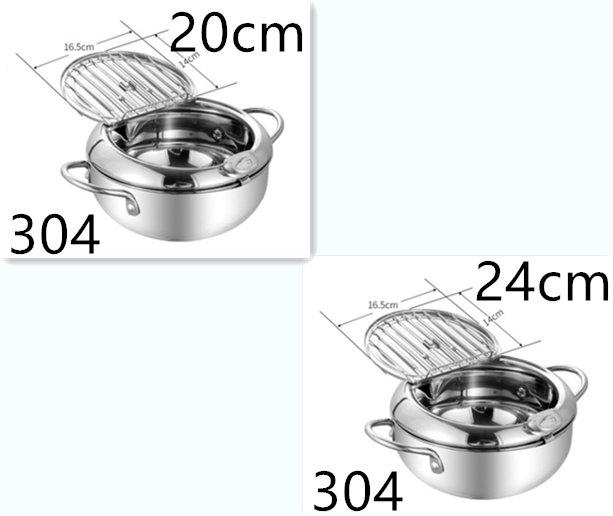 Stainless Steel Telescopic Folding Basket Frying Basket French Fries Degreasing Kitchen Tool Pi-Mart