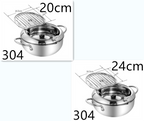 Stainless Steel Telescopic Folding Basket Frying Basket French Fries Degreasing Kitchen Tool Pi-Mart