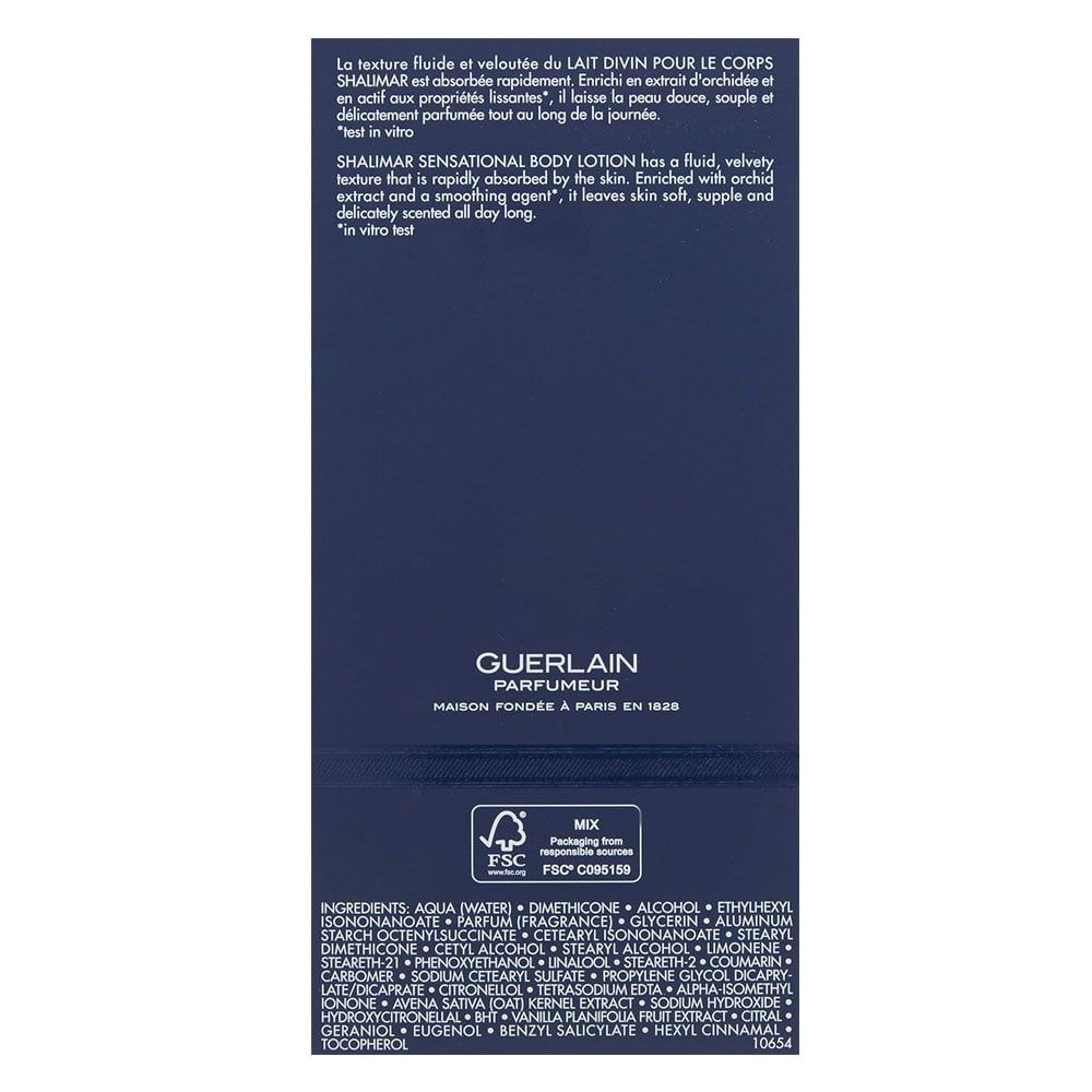 Guerlain Shalimar Body Lotion, 6.8 Oz EasyOptionXY LLC