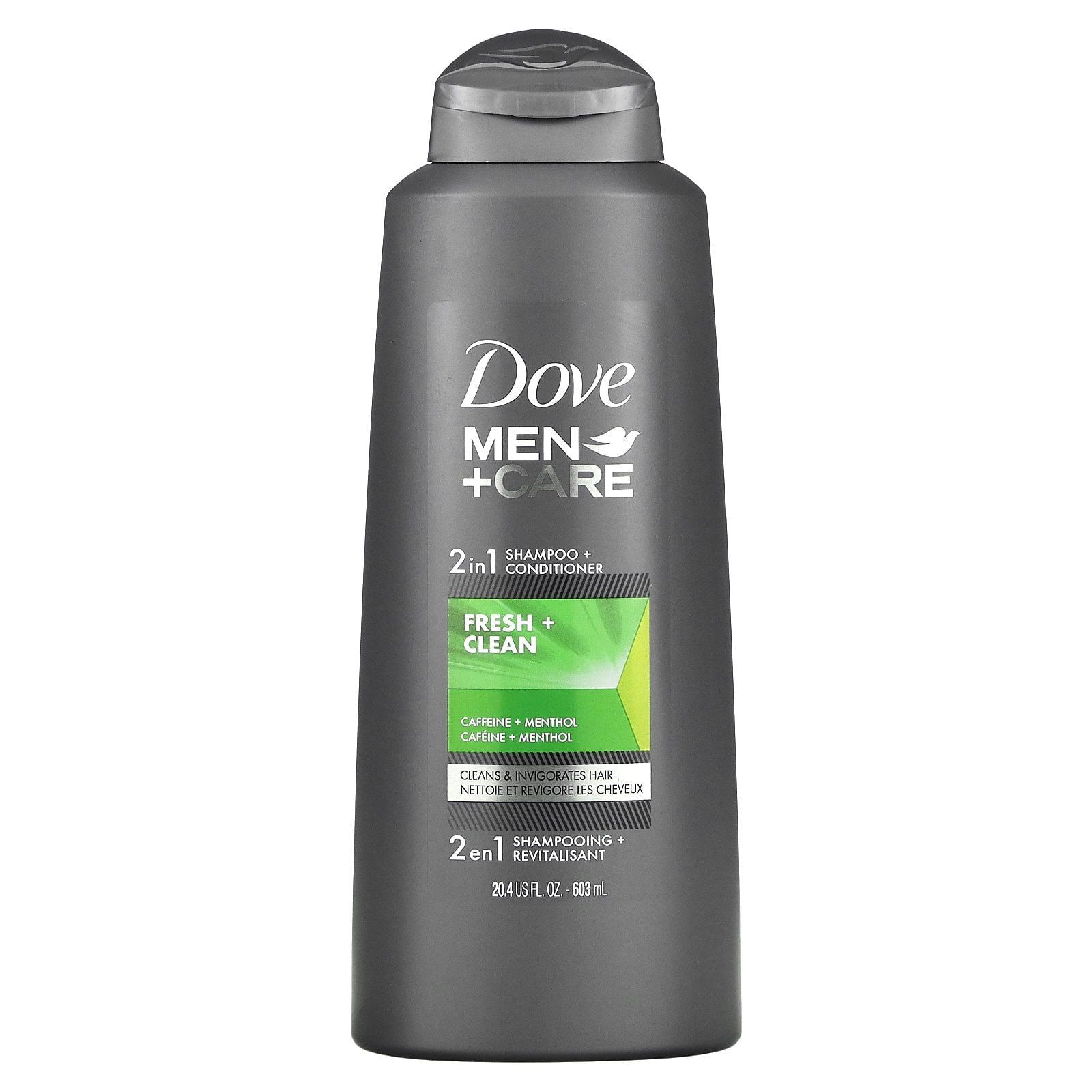 Dove Men+Care Fortifying 2-in-1 Shampoo and Conditioner For Everyday Care Fresh and Clean with Caffeine Helps Strengthen and Nourish Hair 20.4 oz EasyOptionXY LLC