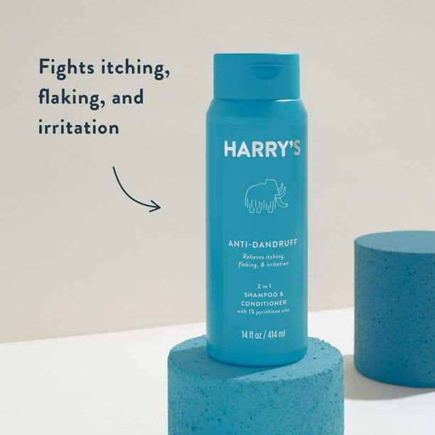 Harry's Men's Anti-Dandruff 2-in-1 Shampoo and Conditioner, 14 fl oz EasyOptionXY LLC