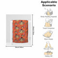 1pc Thanksgiving Turkey Print Flannel Blanket, Soft Warm Throw Blanket Nap Blanket For Couch Sofa Office Bed Camping Travel, Multi-purpose Gift Blanket For All Season Lootquake LLC