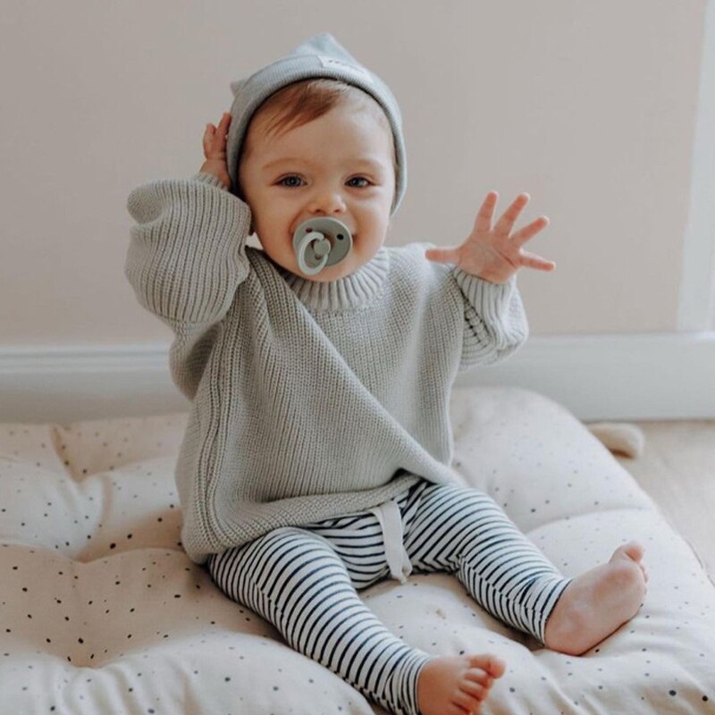 Knitted Sweater Baby Outerwear Pi-Mart