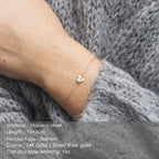 Engrave Artistic Font Alphabet Bracelet Pi-Mart