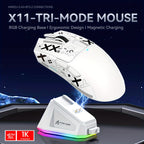 X11 Lightweight Wireless Gaming Mouse With Anti Slip Mouse Grip Tape, Self Adhesive Design Elastics Refined Side Grips Sticker Sweat Resistant Pads/Anti Sweat Paste, Cut To Fit Lootquake LLC