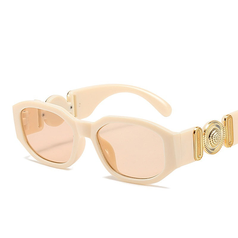 Retro Cutting Lens Gradient Square Sun Glasses UV400 - SJB-DIAMOND ELITES