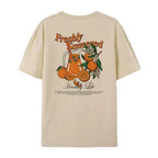 Orange Fruit T-Shirts Back Print Loose Botanical T Shirt Wom Lootquake LLC