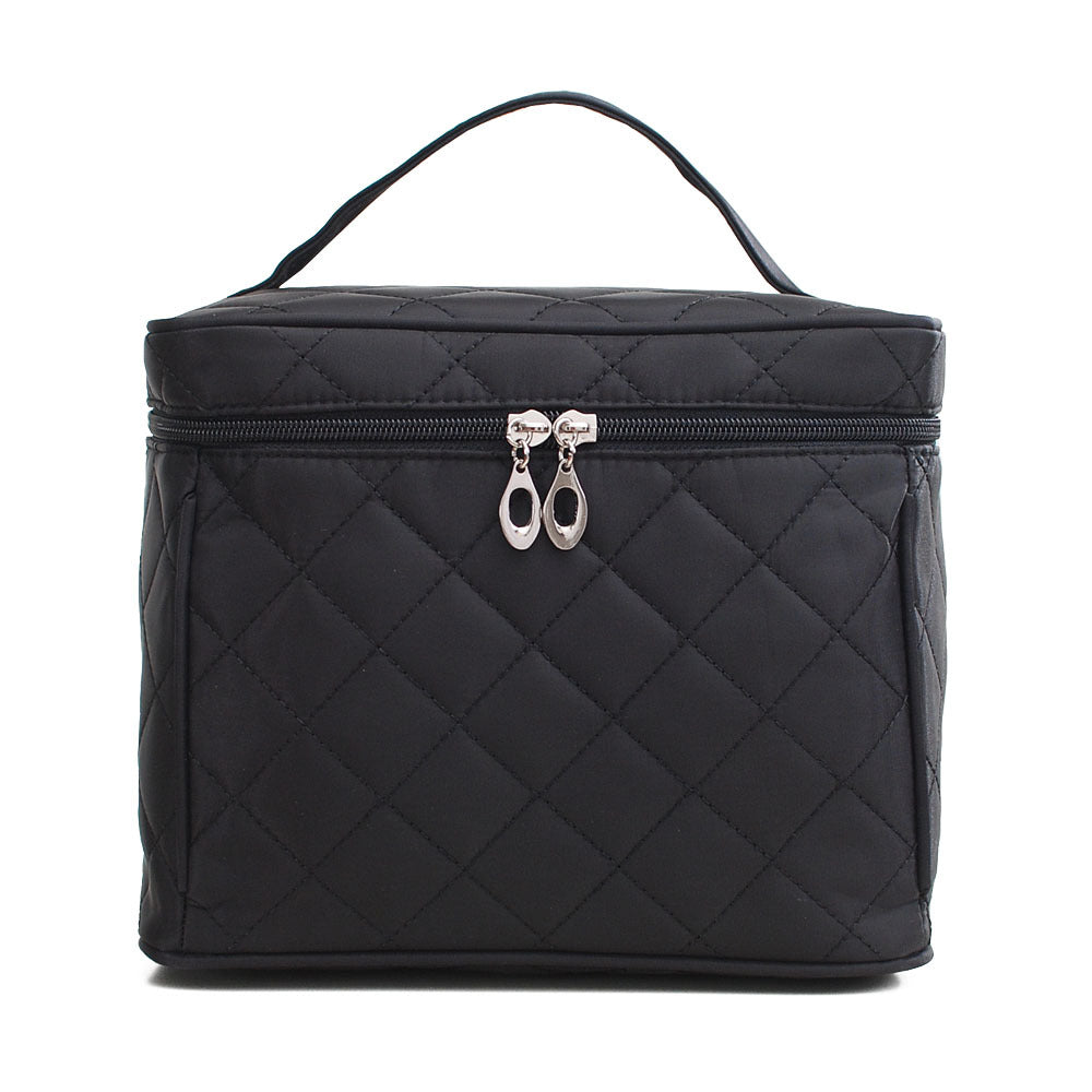 Folding mirror cosmetic bag, large capacity multi-functional toilet bag, travel waterproof storage bag, - SJB-DIAMOND ELITES