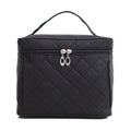 Folding mirror cosmetic bag, large capacity multi-functional toilet bag, travel waterproof storage bag, - SJB-DIAMOND ELITES