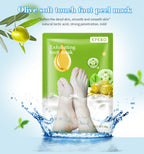 Exfoliating Foot Mask Foot SPA Pedicure Socks Removing Dead Skin Whitening Heels Feet Peeling Anti Cracked Foot Skin Care Lootquake LLC