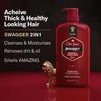 Old Spice Men's 2 in 1 Shampoo Conditioner, All Hair Types, Swagger, 29 fl oz, 2 Pack EasyOptionXY LLC