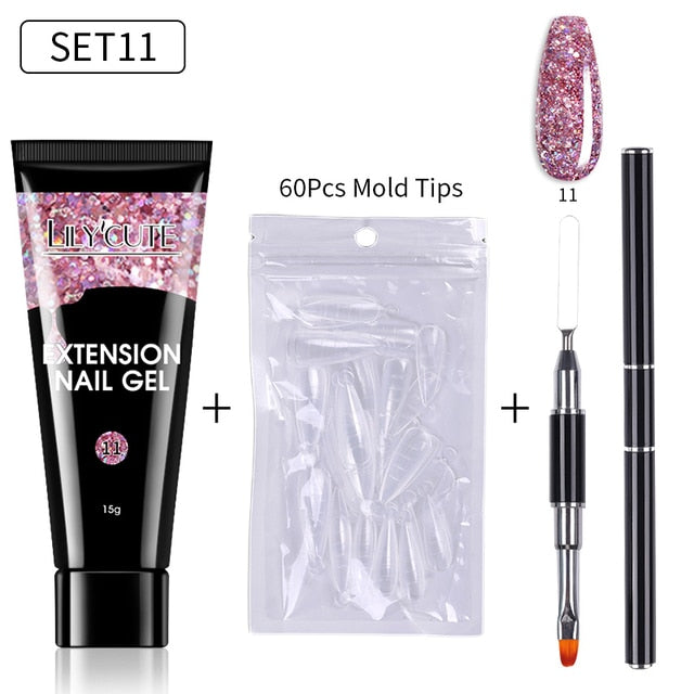 Extension Gel Set - SJB-DIAMOND ELITES