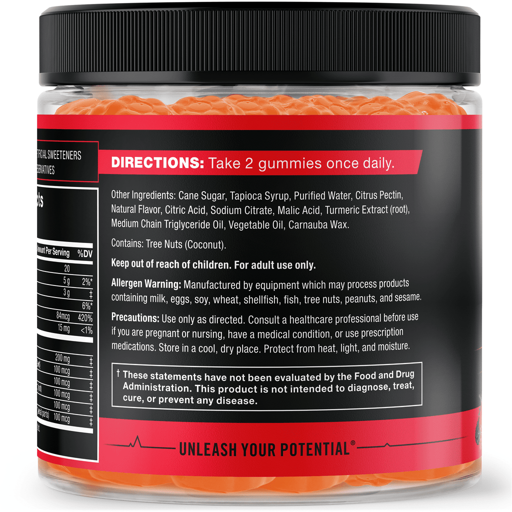Force Factor Test X180 Gummies Testosterone Booster, 60 Gummies EasyOptionXY LLC