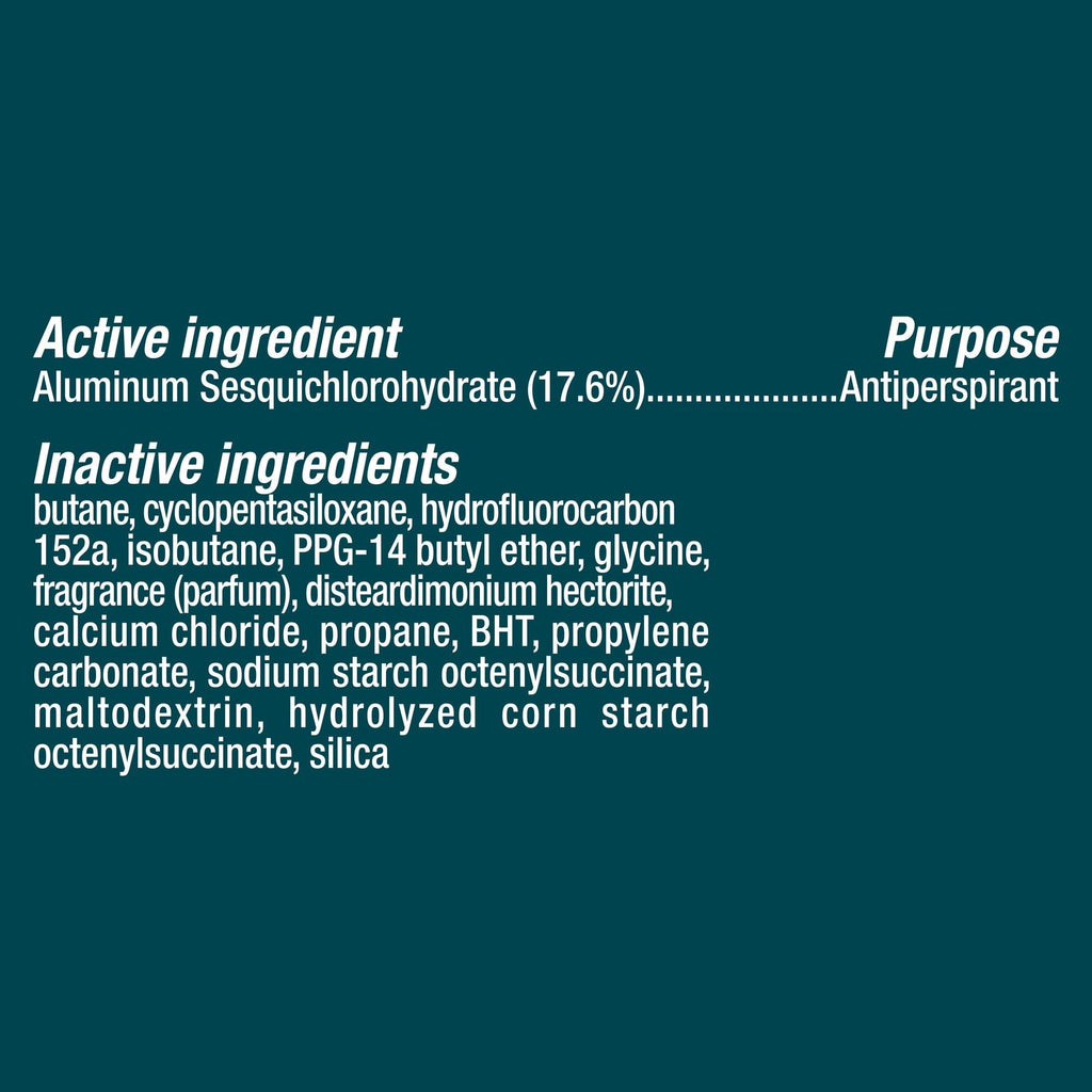 Degree Advanced Long Lasting Antiperspirant Deodorant Dry Spray, Woody Amber, 3.8 oz