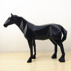 Geometric horse ornaments simple home accessories Lootquake LLC