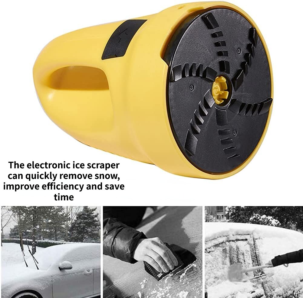 Electric Heated Car Snow Scraper - SJB-DIAMOND ELITES