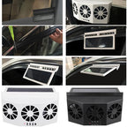 Solar-Powered Car Exhaust Fan - SJB-DIAMOND ELITES