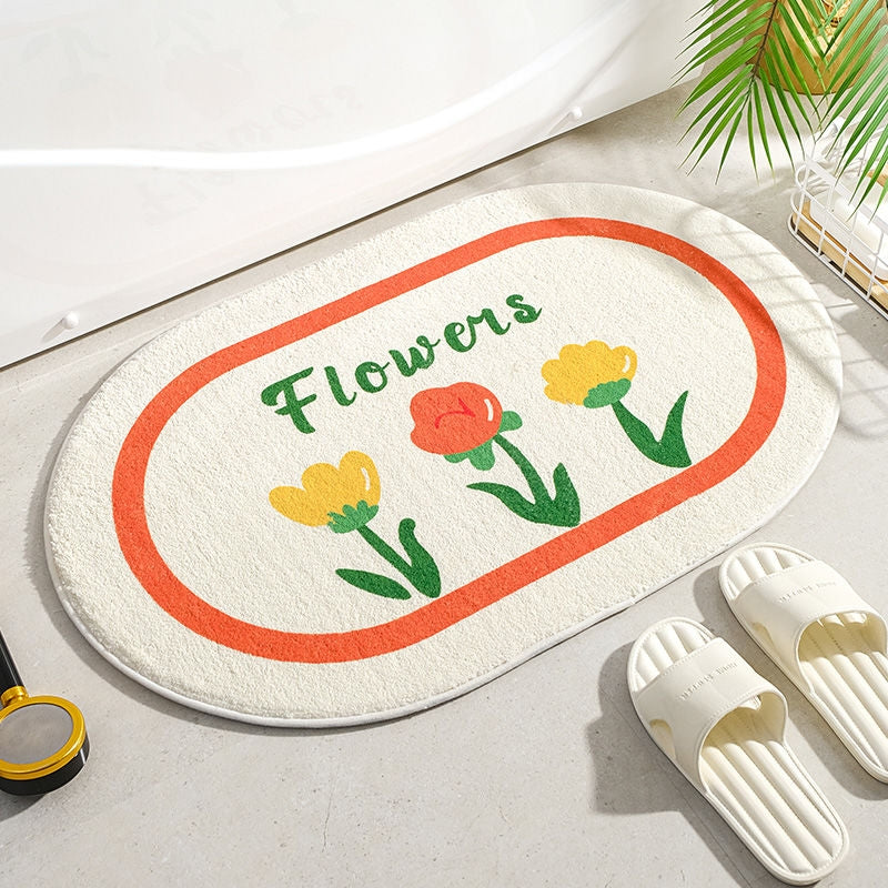 Toilet Absorbent Floor Mats Toilet Floor