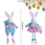 Easter Bunny Doll Easter Party Ornaments Pi-Mart