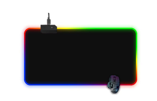 LED RGB Luminous Mouse Pad Pi-Mart