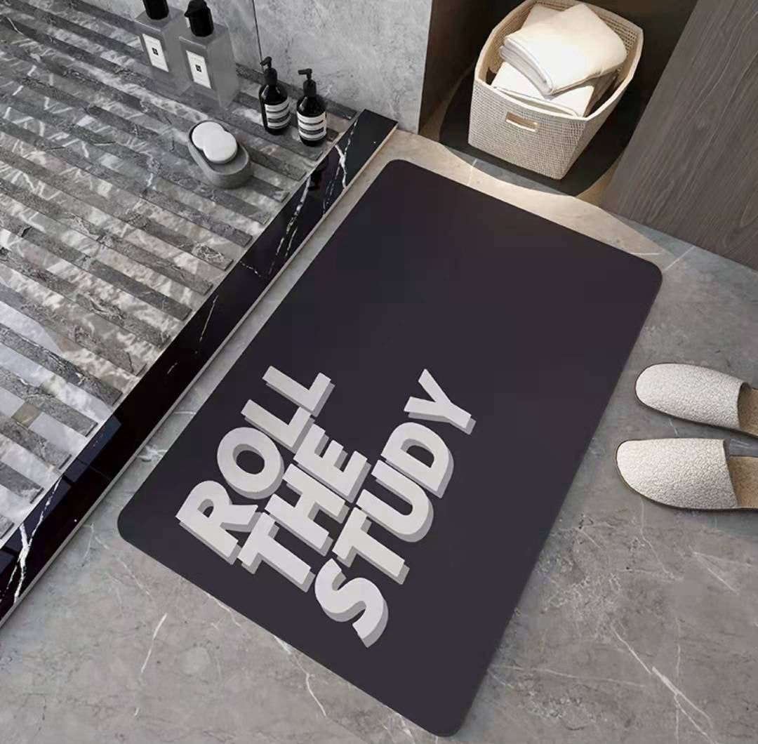 Soft Diatom Mud Floor Mat Bathroom Absorbent Non-slip Pi-Mart