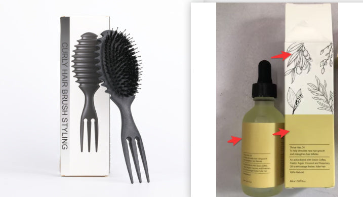 Hair Essential Oil Improve Dryness And Irritability And Nourish Lootquake LLC