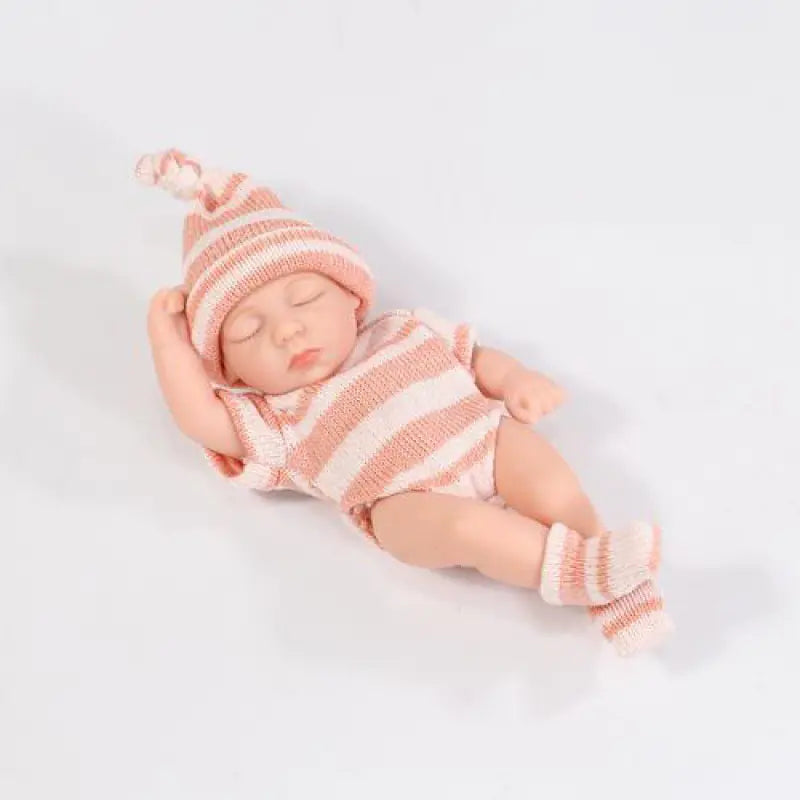 Mini Soft Silicone Baby Doll - Cute Gift for Girls Pi-Mart