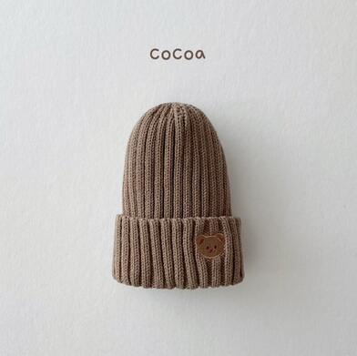 Infant Warm Hat Winter Style Simple And Fashionable All-match Candy Color Pi-Mart