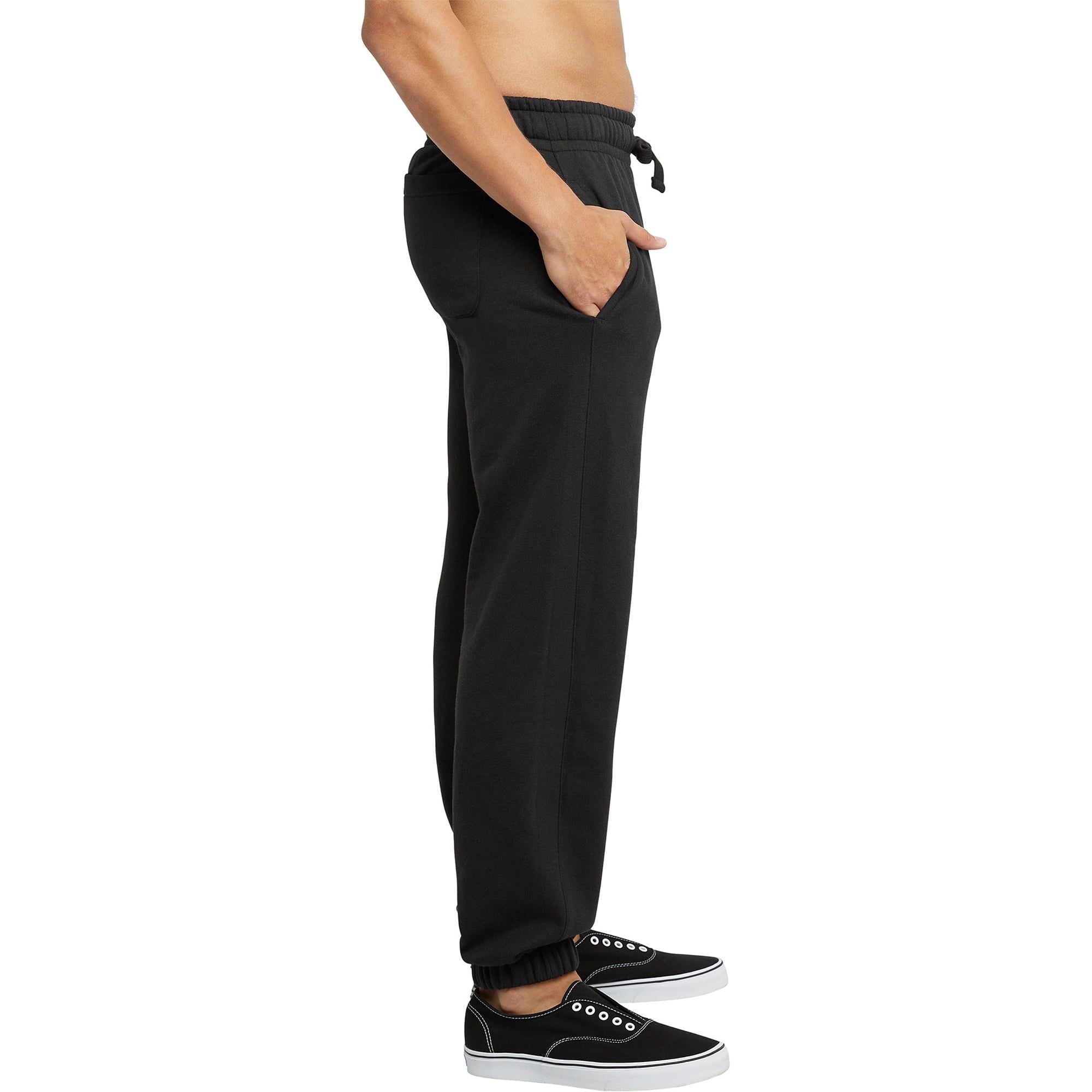 Hanes Originals Men's Fleece Joggers, 30.5" Black S EasyOptionXY LLC