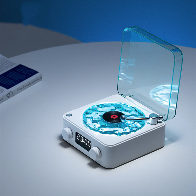 Retro Alarm Clock Bluetooth Speaker Wireless Pi-Mart