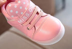 Girl LED Lights Shoes Flexible Casual Design Comfortable Soft Toddler Shoe For Running Walking Excellent Gift