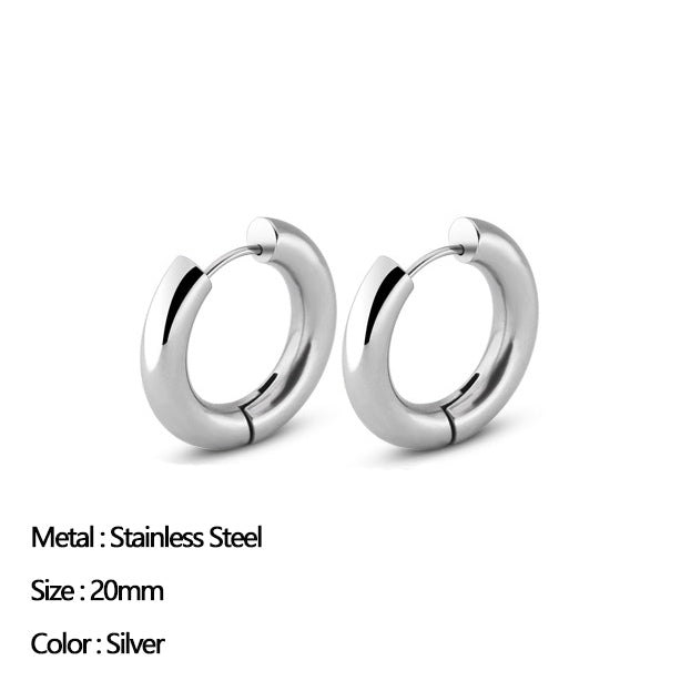 Classic Stainless Steel Ear Buckle Pi-Mart