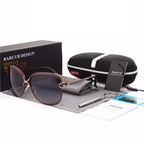 Luxury Polarized Ladies Woman Gradient Round Oversized Modern Sunglasses Brand oculos lunette de soleil femme - SJB-DIAMOND ELITES