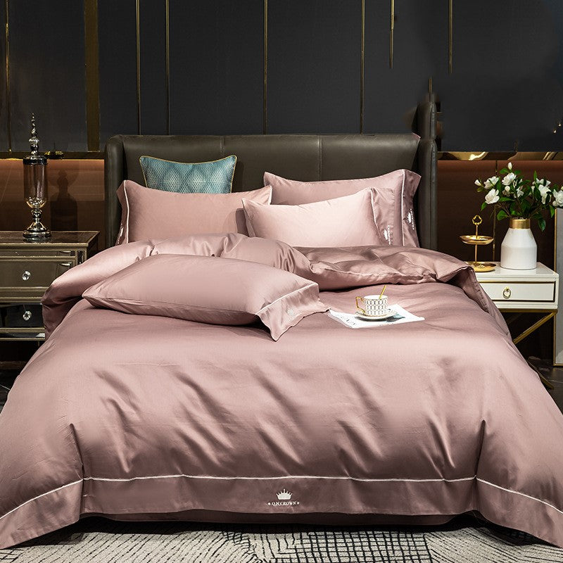 Four-piece long-staple cotton cotton duvet cover sheet Pi-Mart