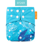 Bamboo charcoal deodorant cloth diapers