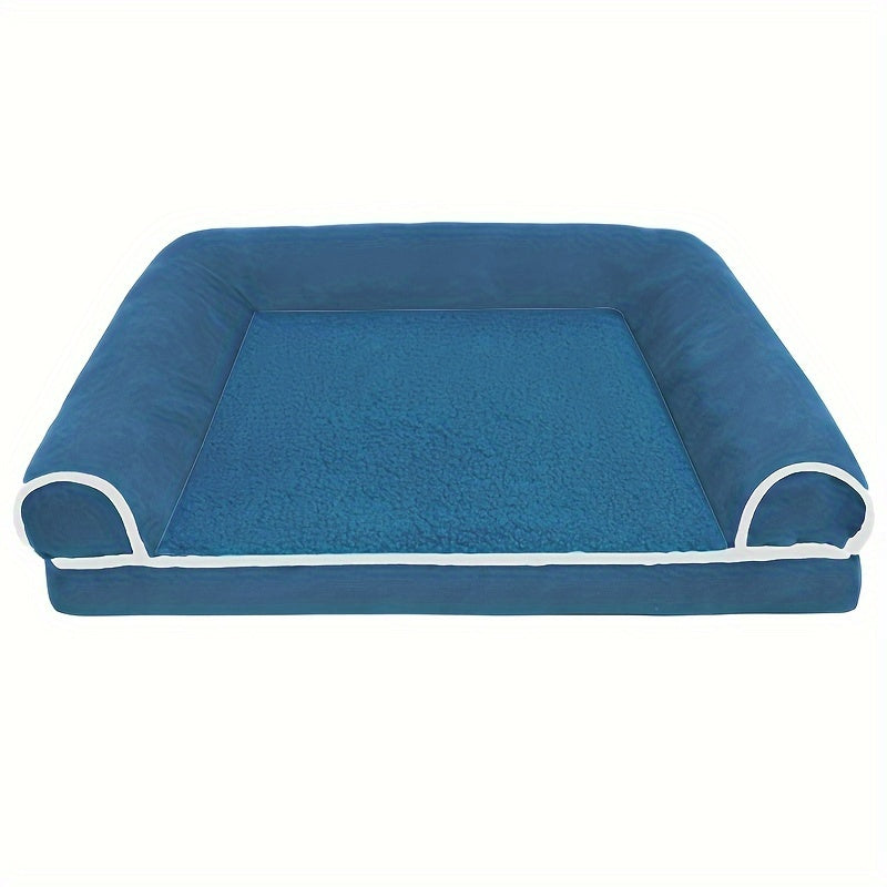 New Dog Sofa Pet Dog Bed Cat Bed Deep Sleep Dog House Square Thickened Warm Dog Mat Small Medium Large Dog House Pet Supplies Breathable Blanket Pet Dog Bed Dog Sofa Dog Bed Dog House Pet Supplies Accessories Lootquake LLC