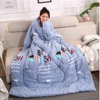 Winter Lazy Quilt with Sleeves Pi-Mart